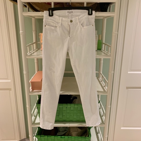 Frame Denim Denim - Frame skinny white jeans